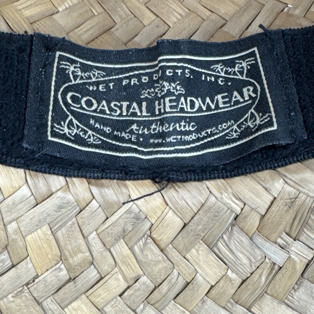 Wet Products Lifeguard Straw Hat Summer Sun Beach Hat - Picture 14 of 14
